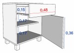 MESA LUZ JUV 6426-CON 1C 1P OF TABLES