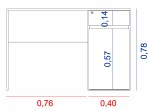 Escritorio Para Notebook de 116 Cm 3045-BM Blanco TABLES