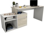 ESCRITORIO CON MUEBLE BAJO TABLES 3048 HOME - NEVADO EVEREST EN L