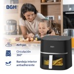 FREIDORA AIRE BAF52N24 1600W 5,2L NG BGH