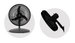 VENTILADOR DE PIE WBVP18K 18" 75W 3 VELOCIDADES NG WHITENBLACK