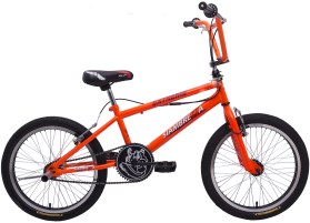 Bicicleta  Rodado 20 Freestyle Color Naranja Fluo 10...