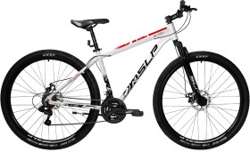 Bicicleta Mountain Bike 10 PRO Rodado 29 Talle 18 Blanco Rojo SLP