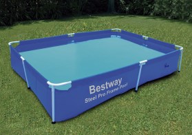 Pileta Estructural Rectangular Steel Pro de 1500 Litros BESTWAY