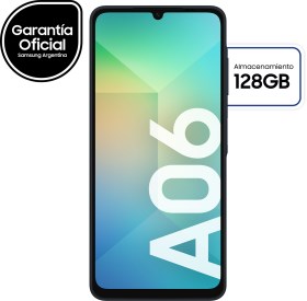 Celular Liberado SAMSUNG A06 Negro 128 GB