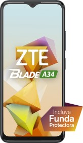 Celular Liberado ZTEBLADE A34 Gris 64 GB