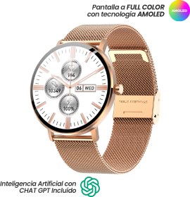 SMARTWATCH GR23 LUXE ROSA IA GROW HOME