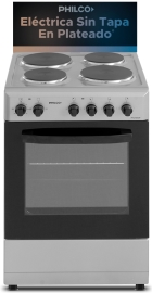 Cocina Eléctrica PHCH050PDH 4 Hornallas 50 Cm PHILCO