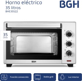 Horno Elec Bhe35s22 35L 1600W Pl 