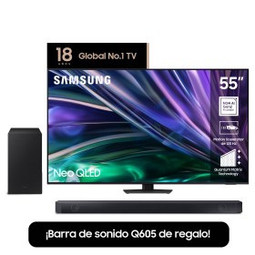 Tv Neo Qled Smart 55P 4K Qn85db+Bar Q605 