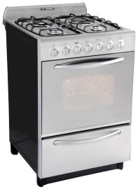 Cocina Multigas CXULEAV REFLEX 4 Hornallas 56 Cm DOMEC