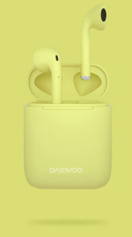 Auricular Inalámbrico Bluetooth 5.0 Daewoo Spark Candy Gold Color Dorado