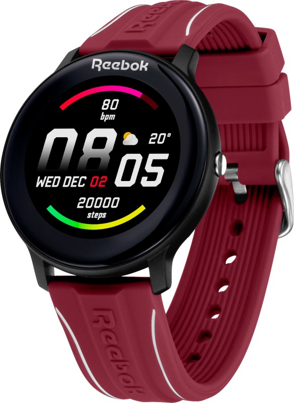 Red best sale smart watch