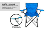 Silla Plegable Gadnic Camping Director Pesca Reforzada