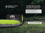 Colchoneta Inflable Para Dormir Gadnic Camping Autoinflable