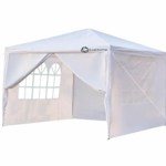 Gazebo Exahome Rafia 3x3mts Con Puerta y Ventanas (incluye cierre y bolso)