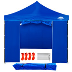 Gazebo Gadnic 3X3M-ZIP con Puerta Cierre Relámpago