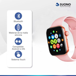 Reloj Inteligente Suono Smartwatch I8 Rosa