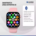 Reloj Inteligente Suono Smartwatch I8 Rosa