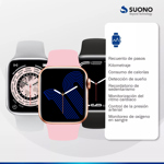 Reloj Inteligente Suono Smartwatch I8 Rosa