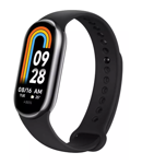 Xiaomi Smart Band 8 Graphite Black Malla Negro Bisel Negro Diseño De La Malla Silicona