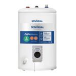 TERMOTANQUE ELECTRICO SEÑORIAL ZAFIRO 50 LTS TESZP-65 DE PIECOLGAR CONEXION SUPERIOR 1500W