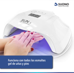 Cabina De Uña Led Sun Uv Esculpidas Gelificadas Manicura Semi Permanente