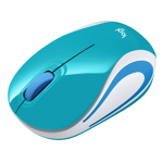 Mini Mouse Inalambrico M187 LIGHT BLUE TEAL