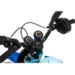 Bicicleta Infantil Rodado 20 Simil Motocross Azul