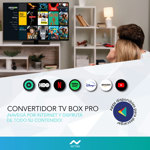 Convertidor Smart TV Nictom 1GB RAM T1PRO + Control Remoto Android IOS 4k  Netflix  HBO  Disney - DX