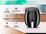 Freidora de Aire Gadnic 2,5L 100W Sin Aceite