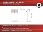Calefactor Tiro Balanceado Eskabe S21 2000 Kcal Estufa