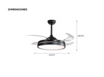 Ventilador de Techo Winco con Luz Led W1342