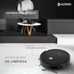 Aspiradora Robot Automática Suono Control Remoto Base Carga