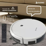 Aspiradora Robot Suono Automática Con App Alerta De Voz