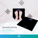 Balanza Personal Digital Nictom Bp01 Color Negro