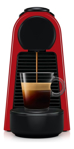 NESPRESSO ELECTRO CAFETERA MINI ESSENZA ROJA + AEROCCINO A3KD30-AR-RENE2..