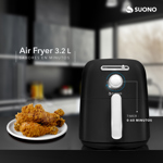 Freidora De Aire Air Fryer Suono Mecánico 3.2 L 1450 W