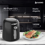 Freidora De Aire Air Fryer Suono Mecánico 3.2 L 1450 W