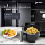 Freidora De Aire Air Fryer Suono Mecánico 3.2 L 1450 W