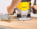 Fresadora Rebajador Router Stanley + 6 Fresas 1200w 1/3 hp