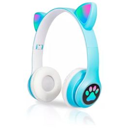 Auriculares Inalámbricos Suono Bluetooth Orejas De Gato Rosa - SUONO  AURICULARES - Megatone