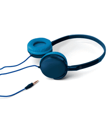 Auricular Vincha Headset  Sv5335 Azul Acero