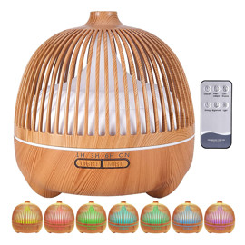 Humidificador Aromático  Aromaterapia Tipo Madera 50...