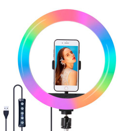 Aro De Luz  Para Selfies Luz Led Rgb