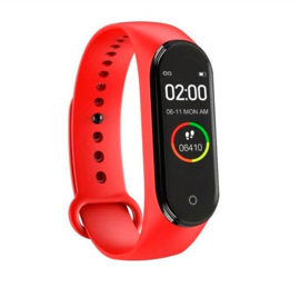 Reloj Inteligente Smartwatch Sb04 Rojo Bluetooth And...