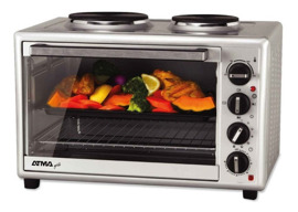 Horno Eléctrico Grill Atma Hg4022api Con Anafes 40 Lts