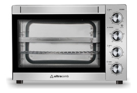 Horno Eléctrico Ultracomb Uc70acn 70 Lts Doble Anafe Rojo