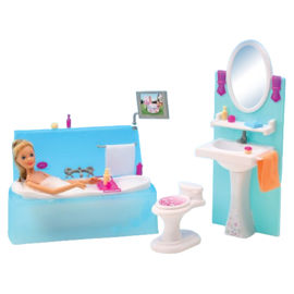 El Baño De Gloria Muebles Para Muñeca Con Accesorios