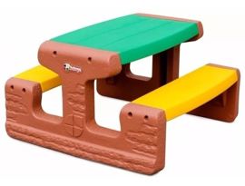 Mesa De Picnic Reforzada Para Niños 